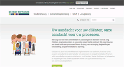 Desktop Screenshot of deheer-software.nl